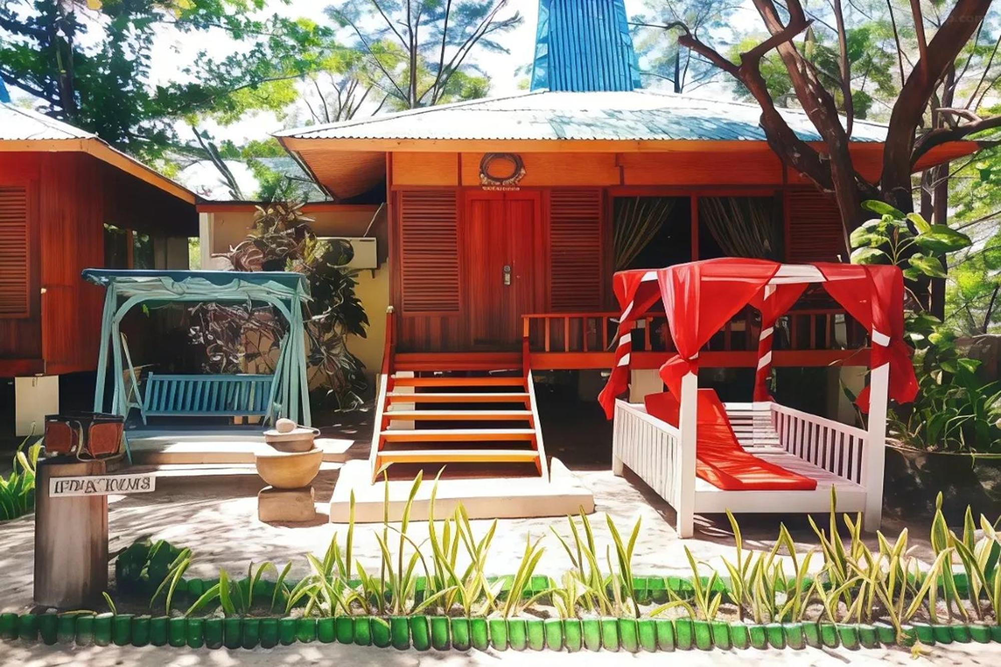 Cemara Beachfront Suite Mondu Exterior photo